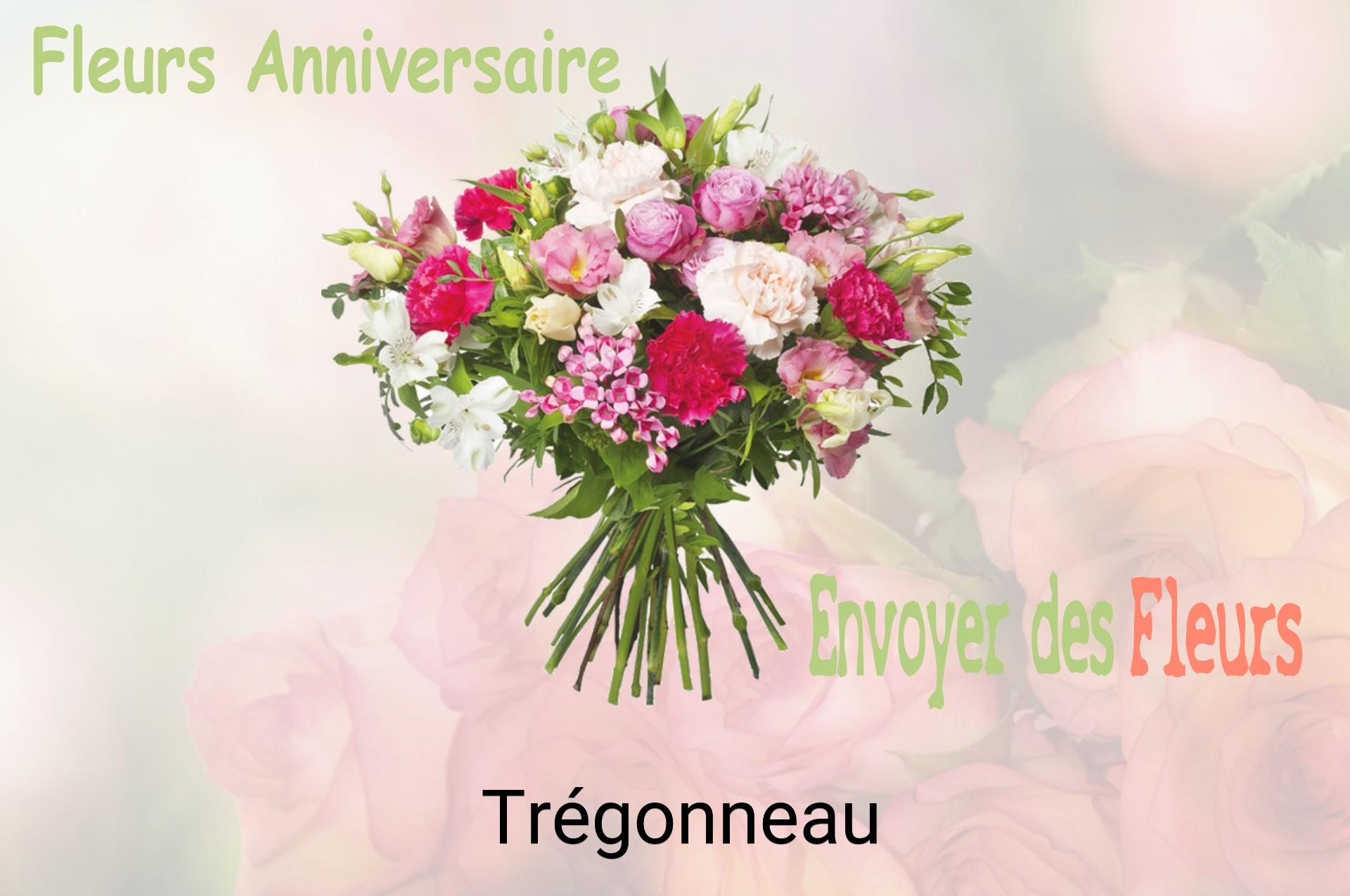 Bouquet de fleurs d’anniversaire livré à Trégonneau